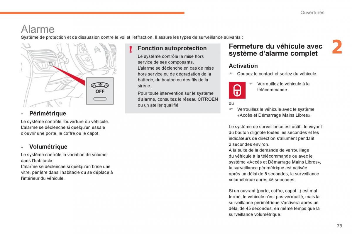 Citroen C4 Picasso Grand Picasso II 2 manuel du proprietaire / page 81