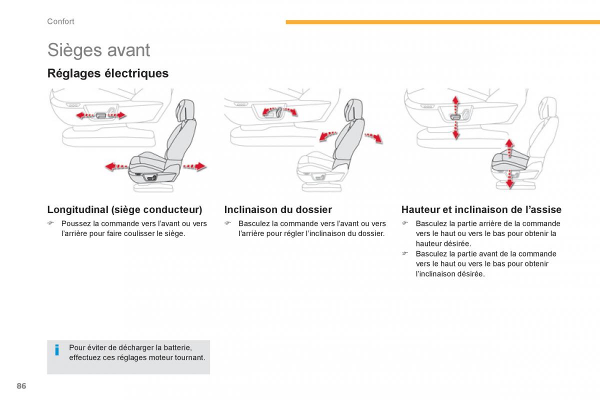 Citroen C4 Picasso Grand Picasso II 2 manuel du proprietaire / page 88