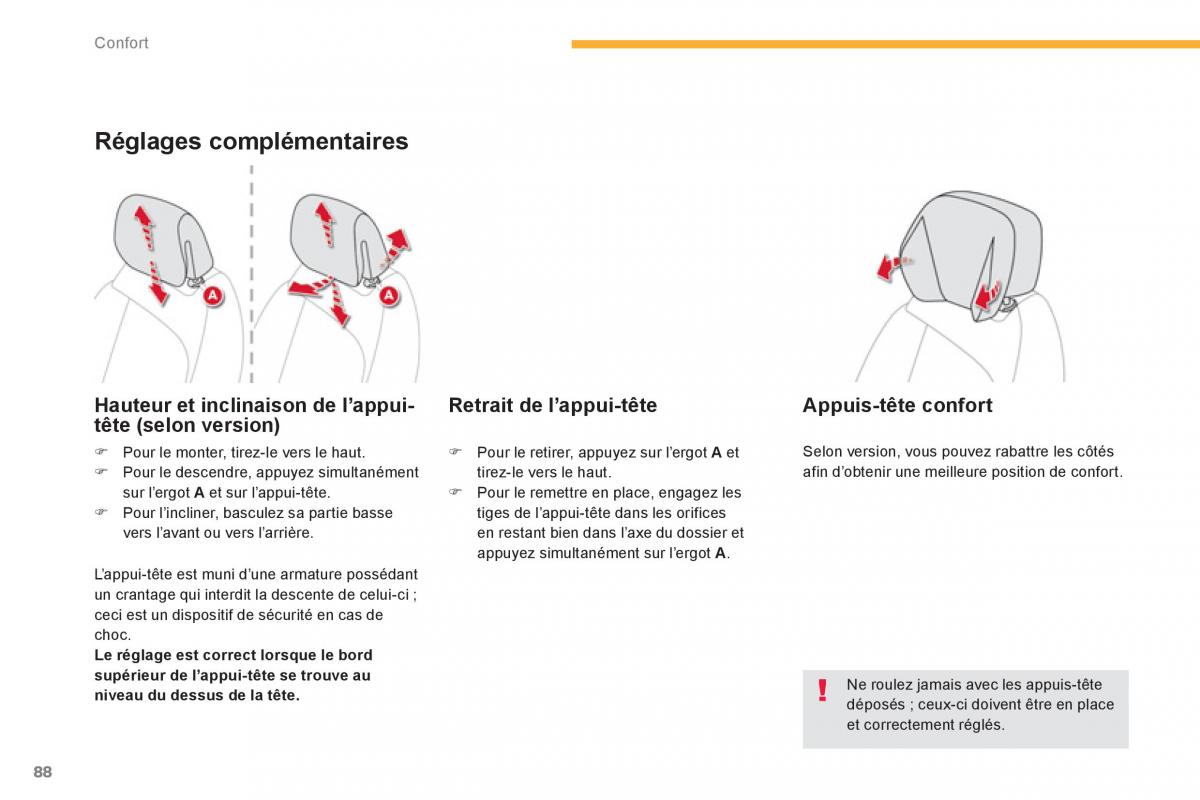 Citroen C4 Picasso Grand Picasso II 2 manuel du proprietaire / page 90