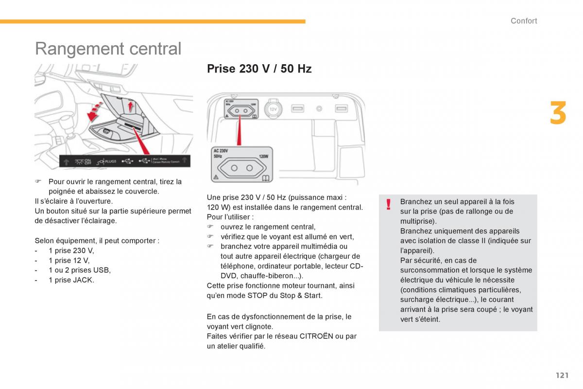 Citroen C4 Picasso Grand Picasso II 2 manuel du proprietaire / page 123