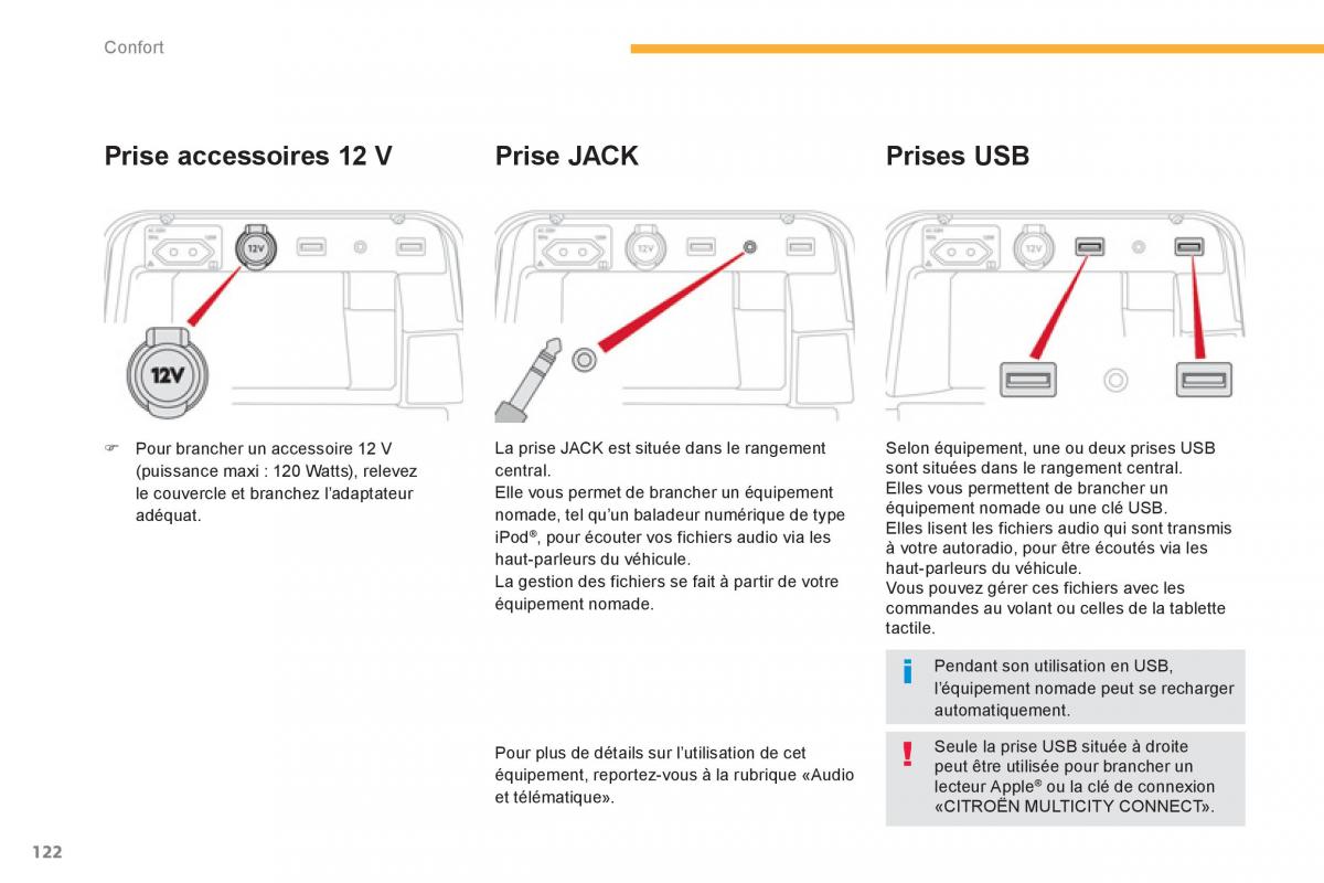 Citroen C4 Picasso Grand Picasso II 2 manuel du proprietaire / page 124