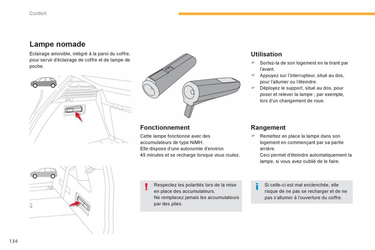 Citroen C4 Picasso Grand Picasso II 2 manuel du proprietaire / page 136