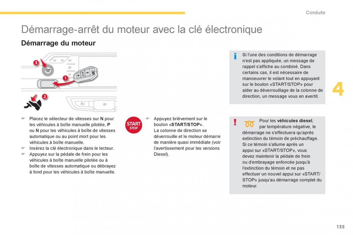 Citroen C4 Picasso Grand Picasso II 2 manuel du proprietaire / page 137