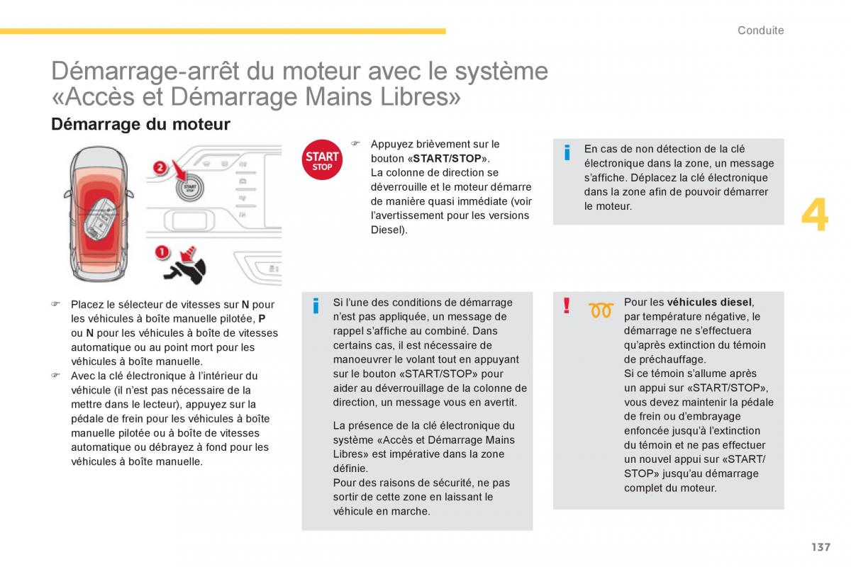 Citroen C4 Picasso Grand Picasso II 2 manuel du proprietaire / page 139