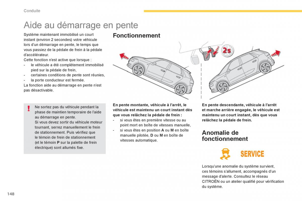 Citroen C4 Picasso Grand Picasso II 2 manuel du proprietaire / page 150