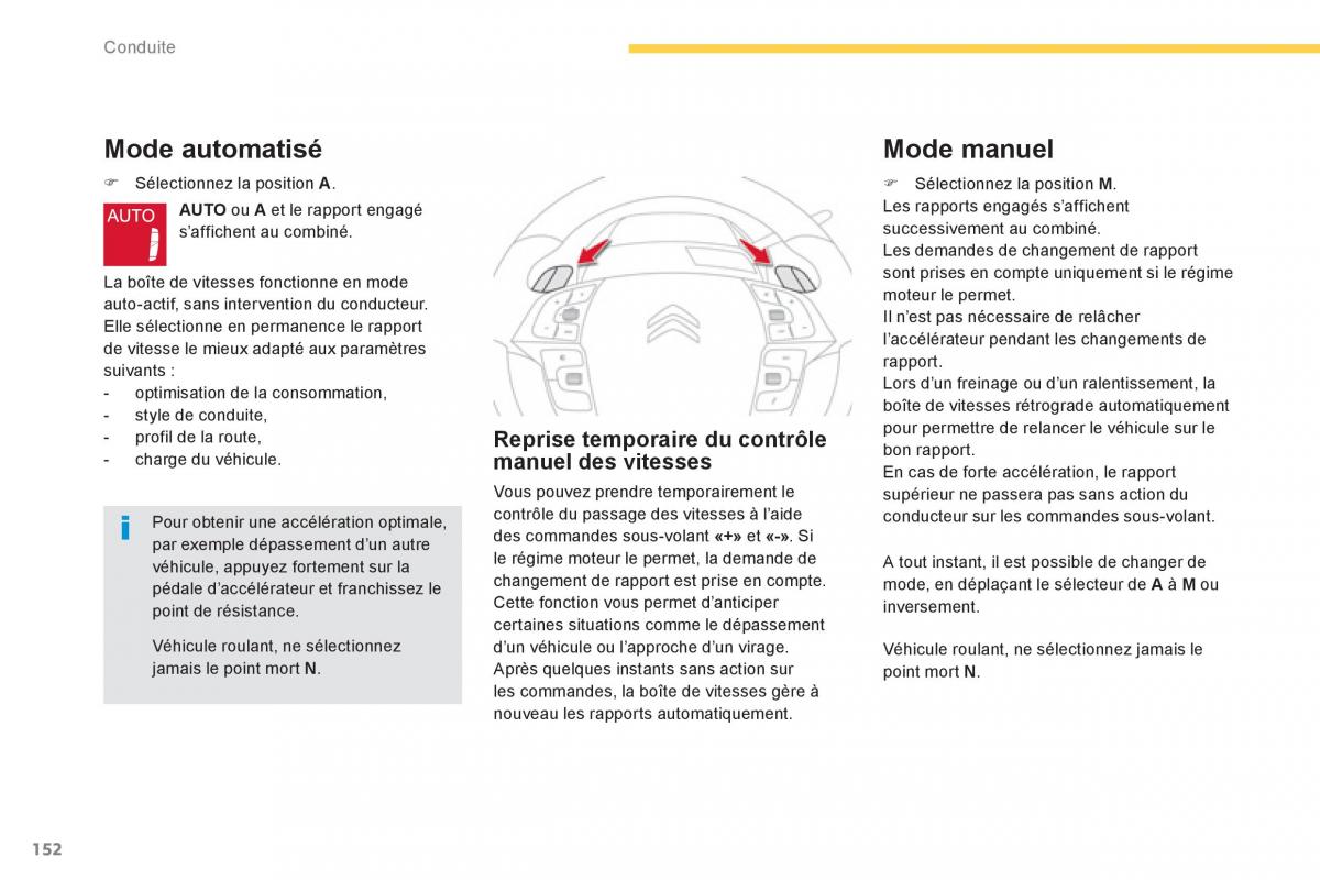 Citroen C4 Picasso Grand Picasso II 2 manuel du proprietaire / page 154