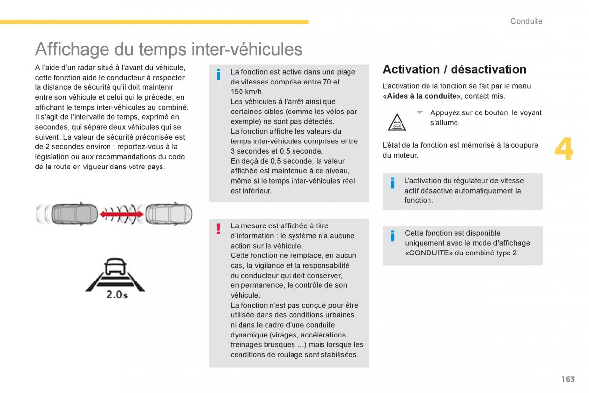 Citroen C4 Picasso Grand Picasso II 2 manuel du proprietaire / page 165