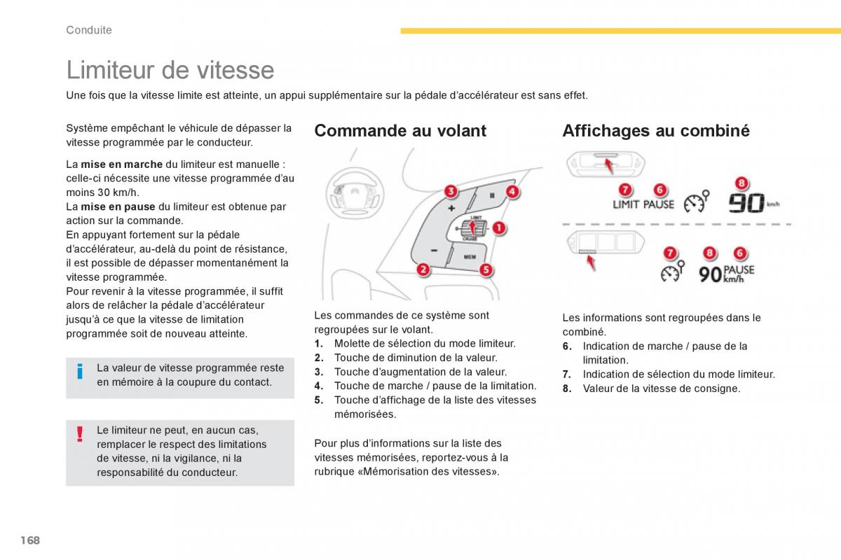 Citroen C4 Picasso Grand Picasso II 2 manuel du proprietaire / page 170