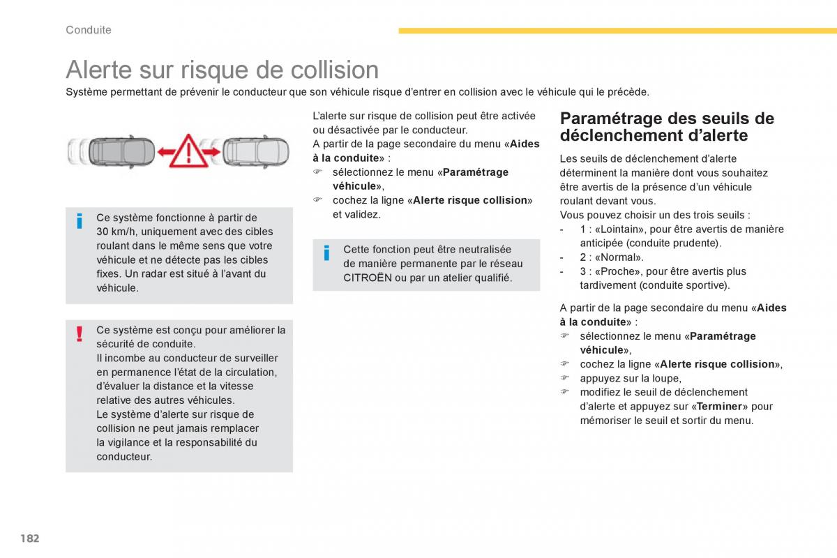 Citroen C4 Picasso Grand Picasso II 2 manuel du proprietaire / page 184