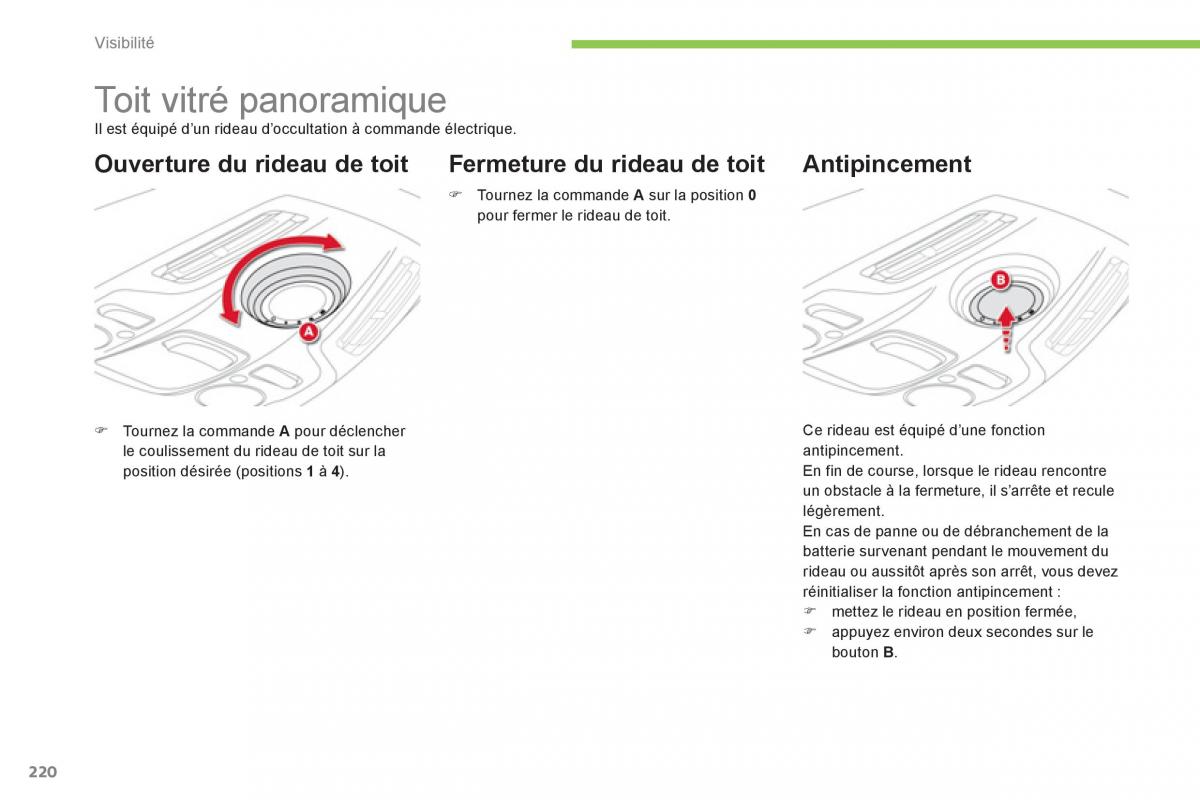 Citroen C4 Picasso Grand Picasso II 2 manuel du proprietaire / page 222