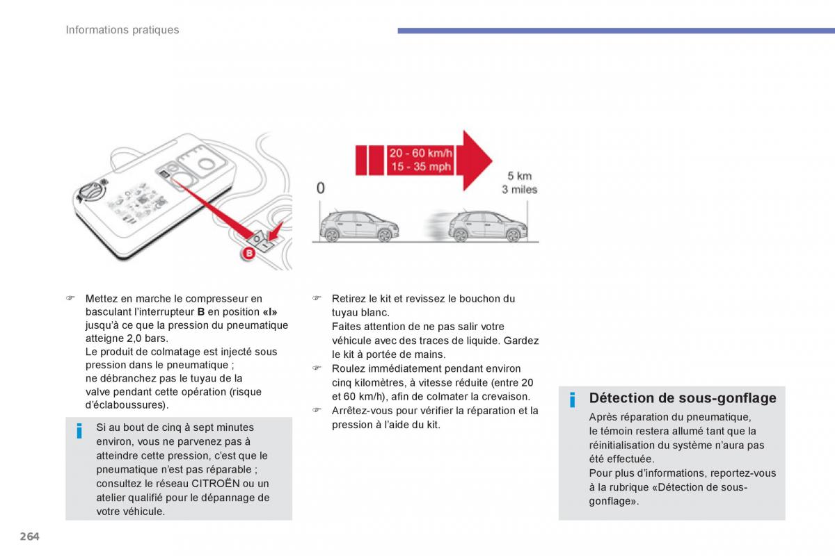 Citroen C4 Picasso Grand Picasso II 2 manuel du proprietaire / page 266