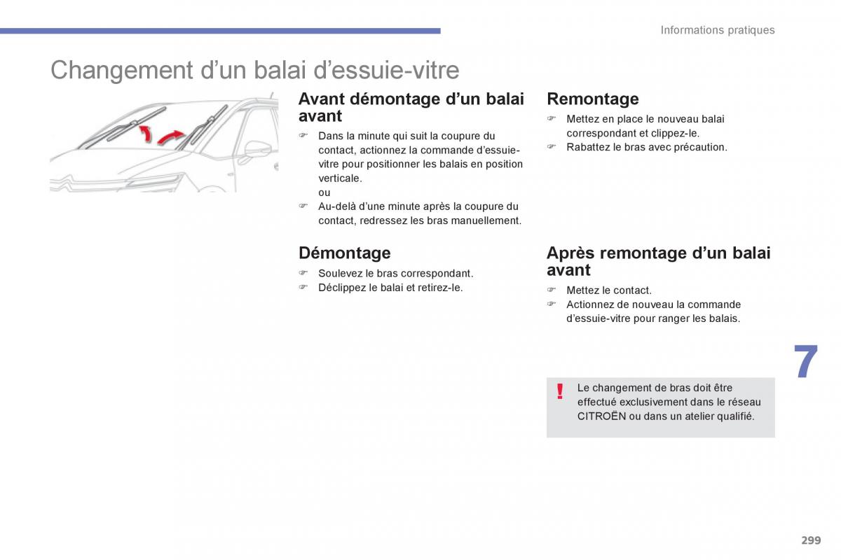 Citroen C4 Picasso Grand Picasso II 2 manuel du proprietaire / page 301