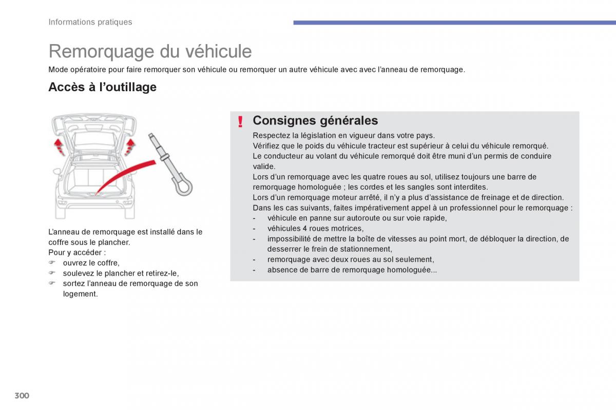 Citroen C4 Picasso Grand Picasso II 2 manuel du proprietaire / page 302