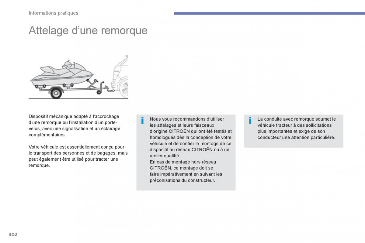 Citroen C4 Picasso Grand Picasso II 2 manuel du proprietaire / page 304