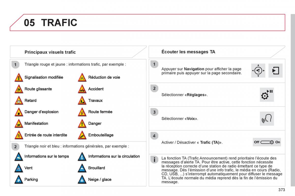 Citroen C4 Picasso Grand Picasso II 2 manuel du proprietaire / page 375