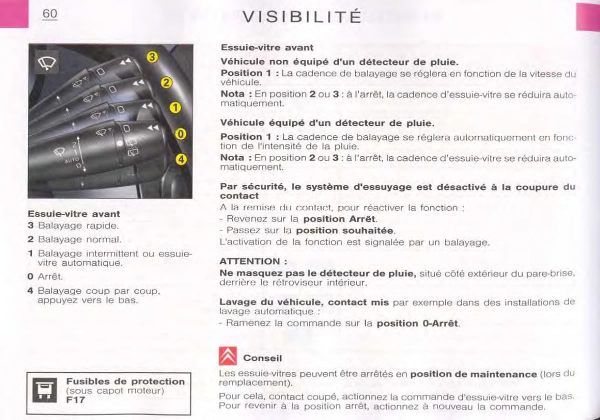 Citroen C5 FL I 1 manuel du proprietaire / page 62