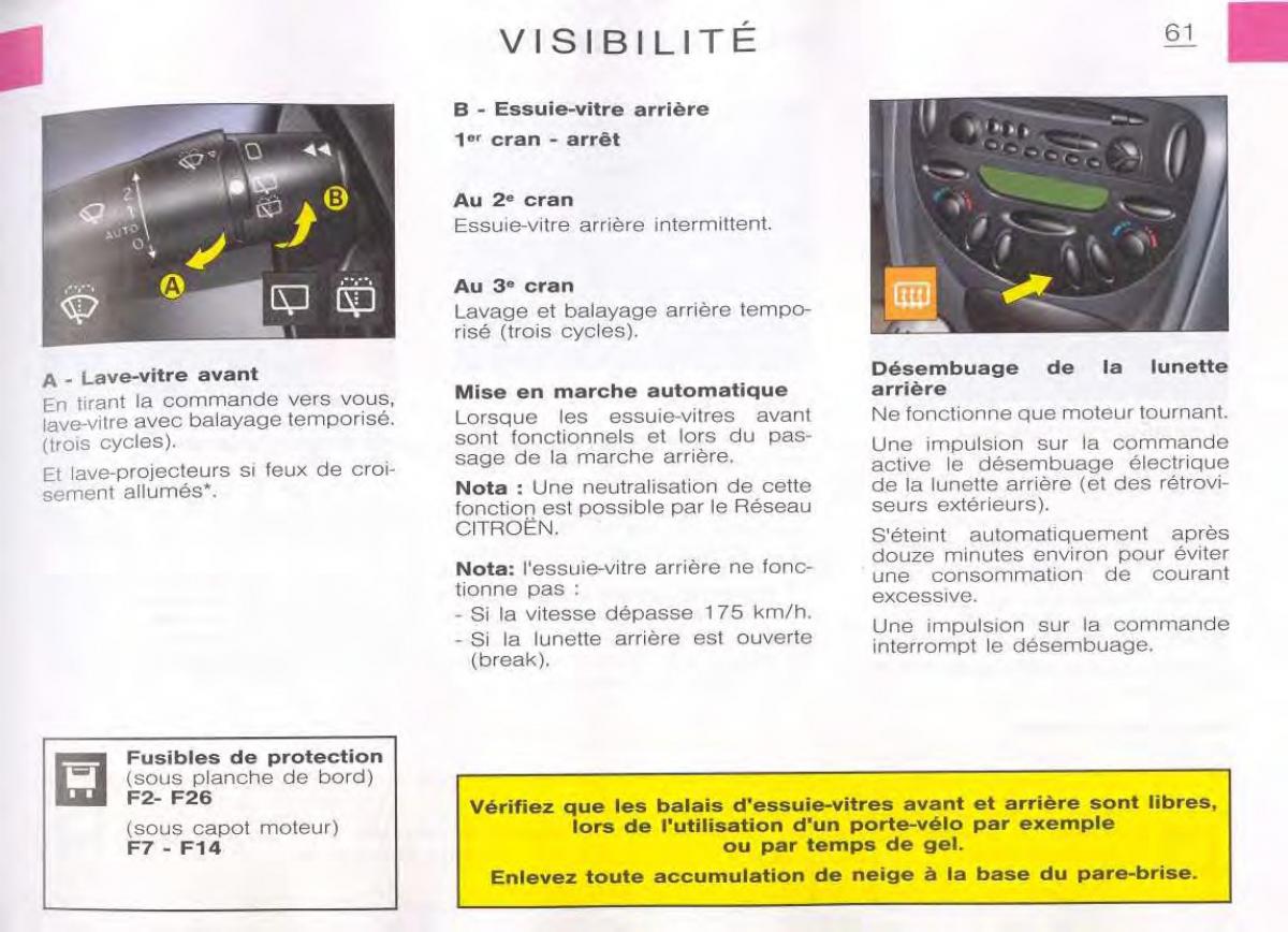 Citroen C5 FL I 1 manuel du proprietaire / page 63