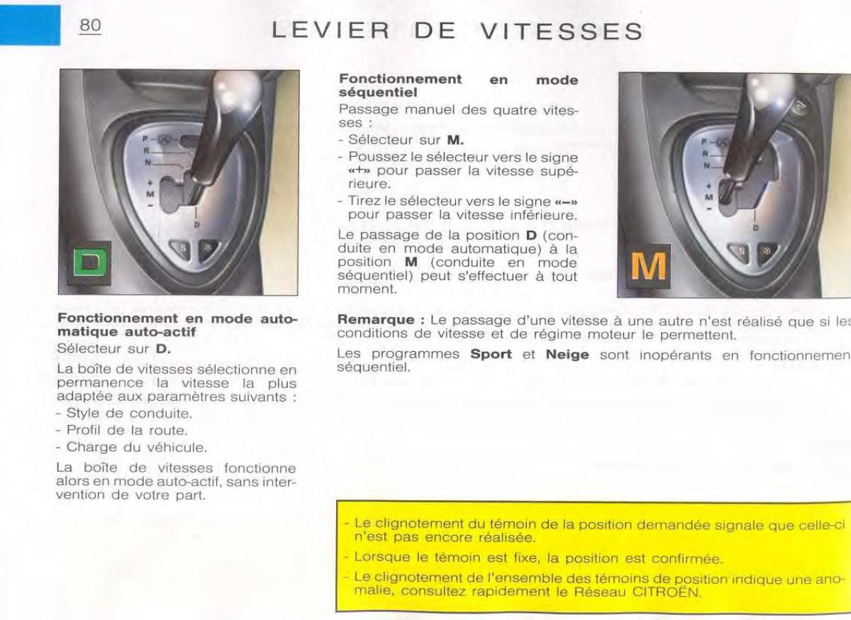 Citroen C5 FL I 1 manuel du proprietaire / page 82