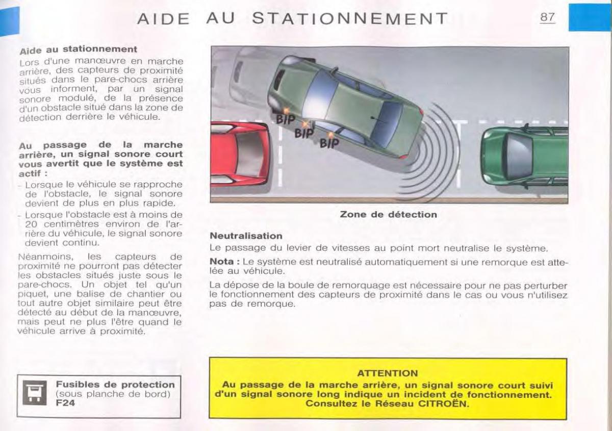 Citroen C5 FL I 1 manuel du proprietaire / page 89