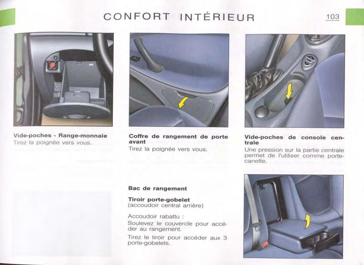 Citroen C5 FL I 1 manuel du proprietaire / page 105