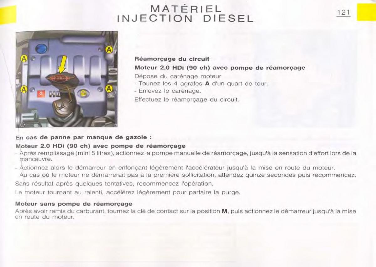 Citroen C5 FL I 1 manuel du proprietaire / page 123