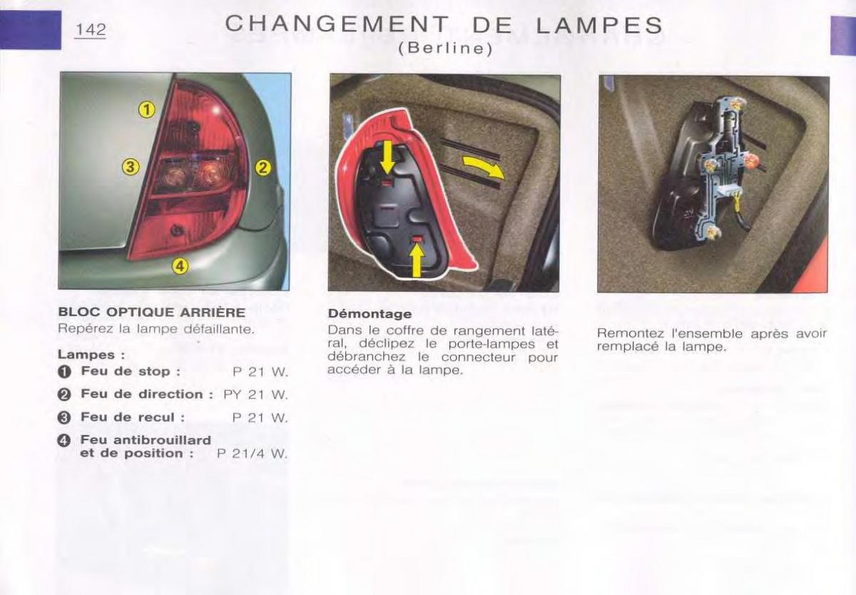 Citroen C5 FL I 1 manuel du proprietaire / page 144