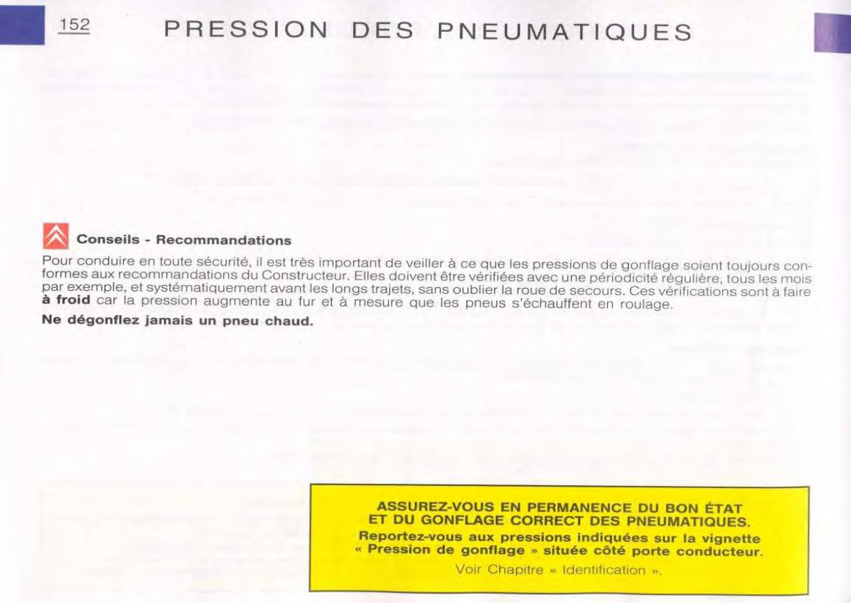 Citroen C5 FL I 1 manuel du proprietaire / page 154