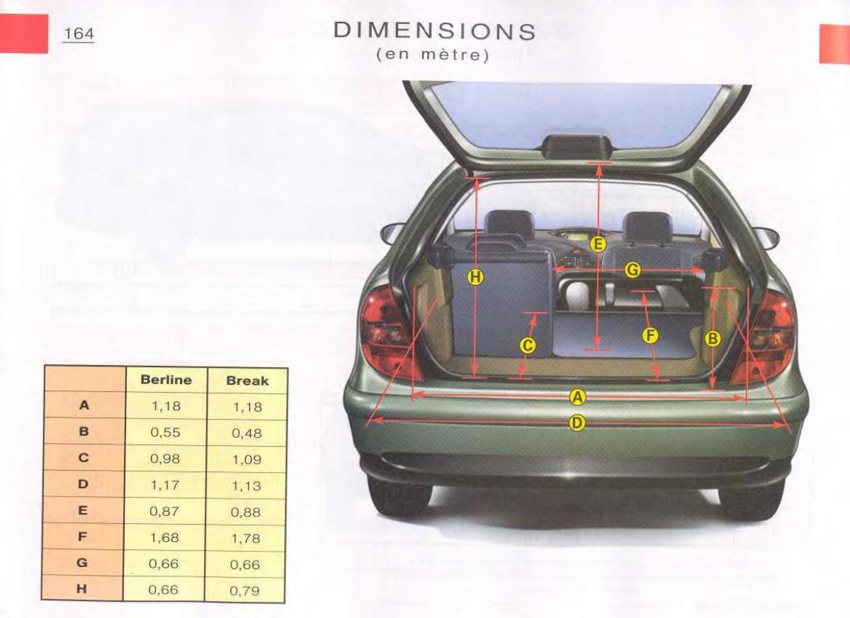 Citroen C5 FL I 1 manuel du proprietaire / page 166