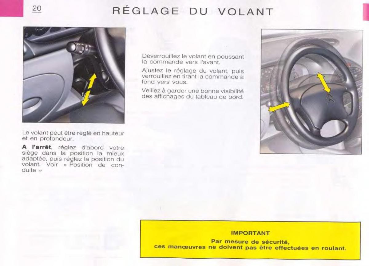 Citroen C5 FL I 1 manuel du proprietaire / page 22