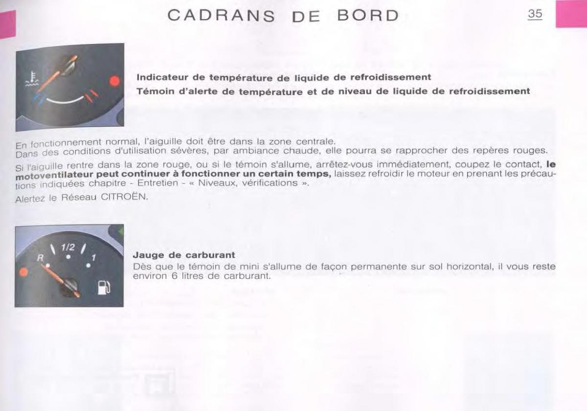 Citroen C5 FL I 1 manuel du proprietaire / page 37