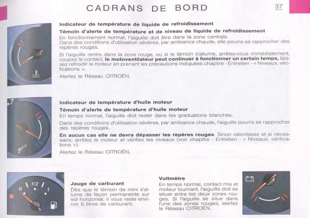 Citroen C5 FL I 1 manuel du proprietaire / page 39