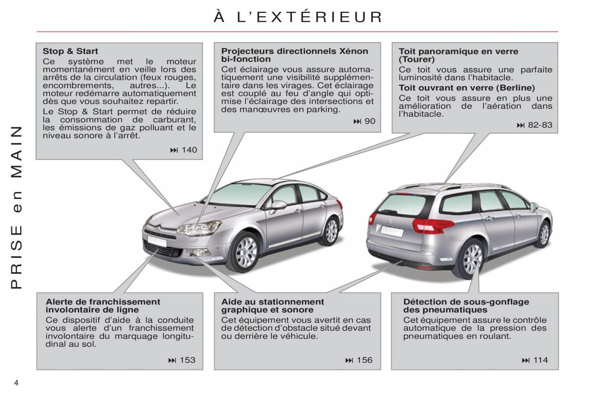 Citroen C5 II 2 manuel du proprietaire / page 6