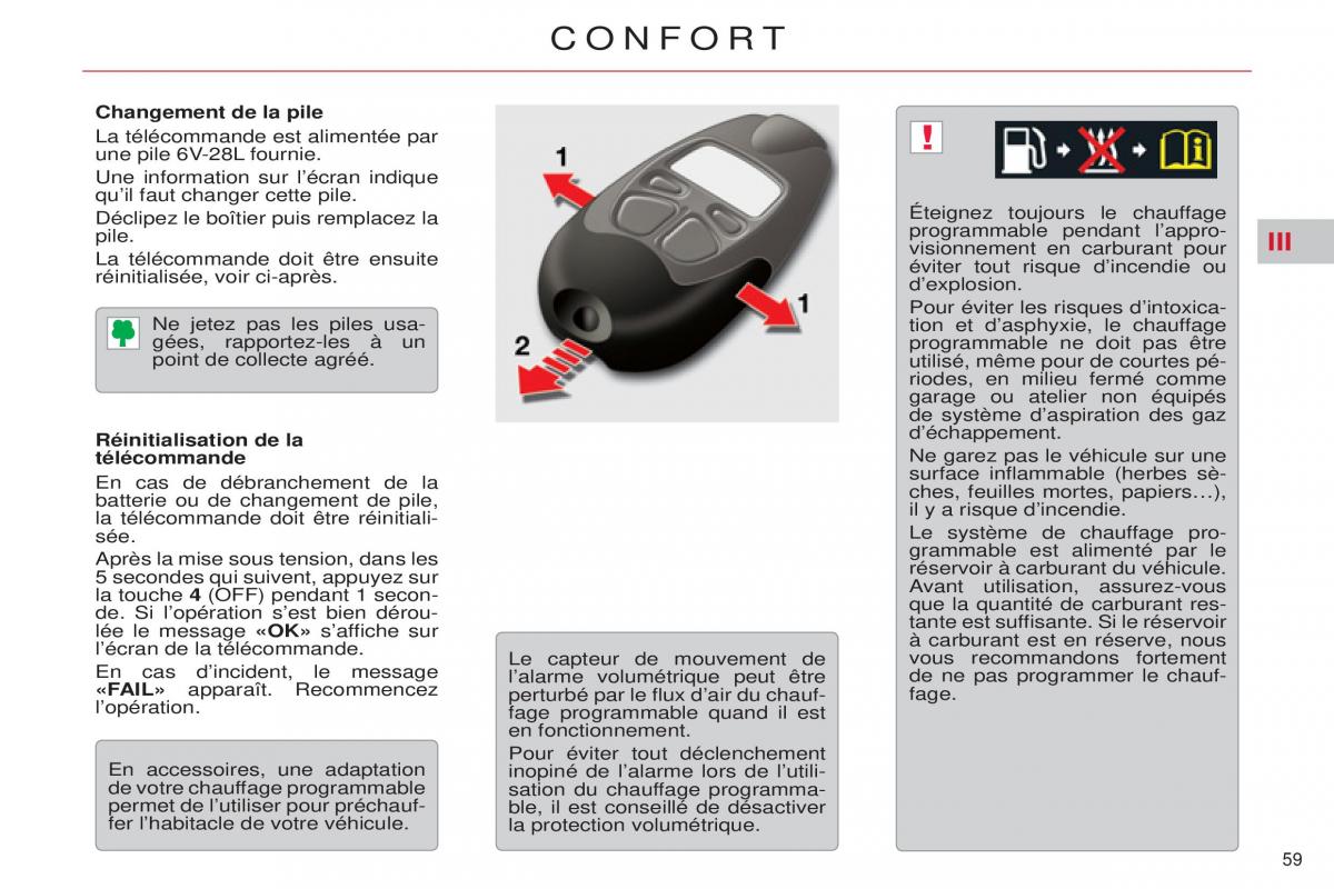 Citroen C5 II 2 manuel du proprietaire / page 61