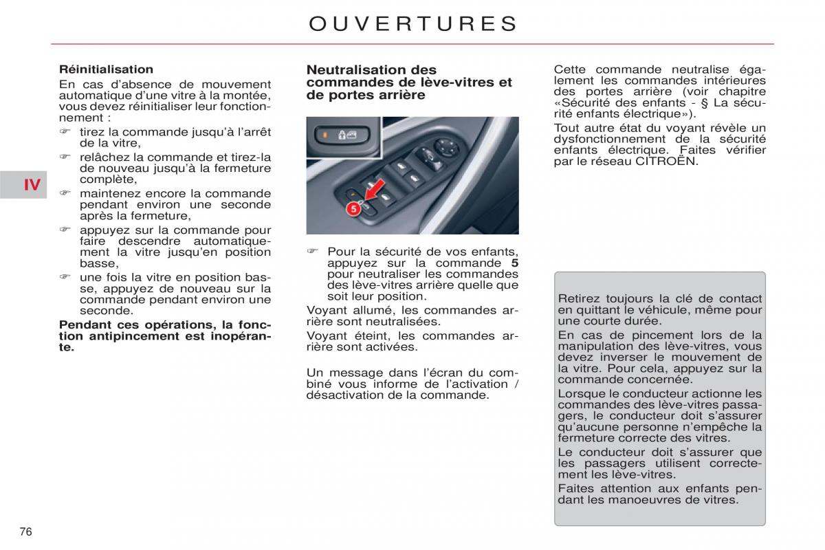 Citroen C5 II 2 manuel du proprietaire / page 78