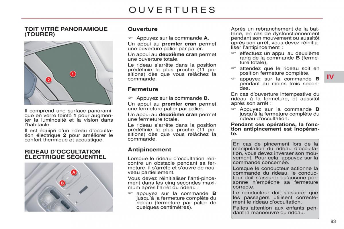 Citroen C5 II 2 manuel du proprietaire / page 85