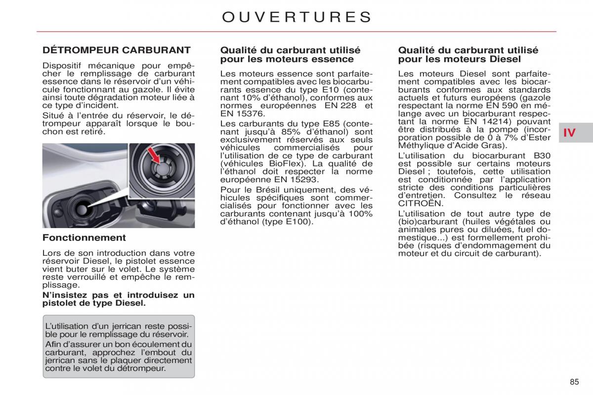 Citroen C5 II 2 manuel du proprietaire / page 87