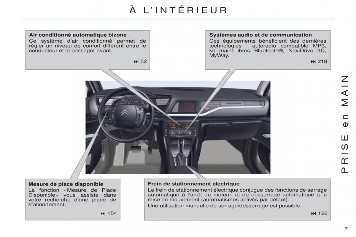 Citroen C5 II 2 manuel du proprietaire / page 9