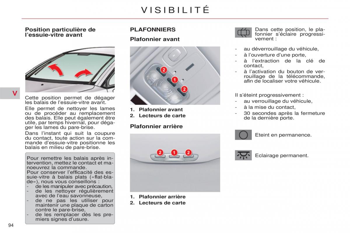 Citroen C5 II 2 manuel du proprietaire / page 96