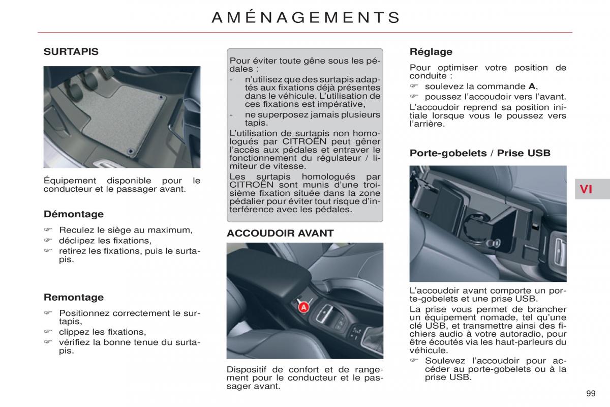 Citroen C5 II 2 manuel du proprietaire / page 101