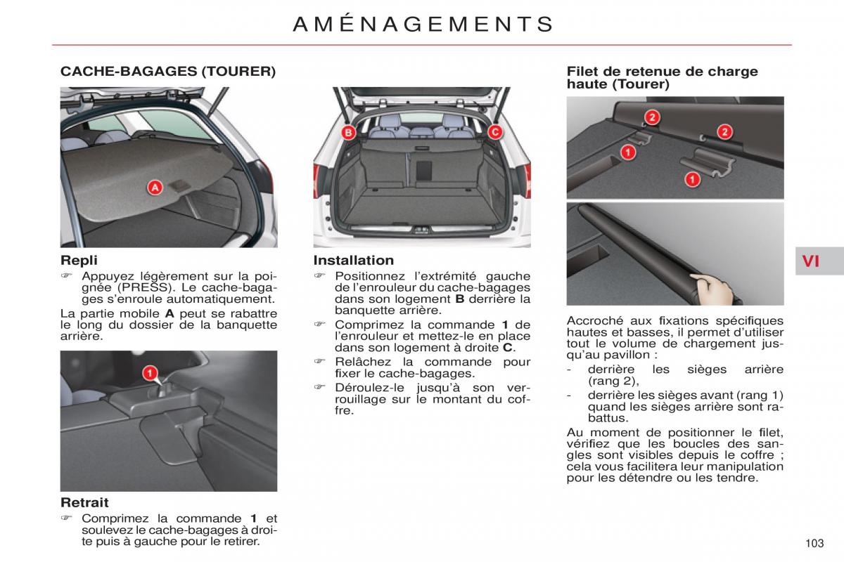 Citroen C5 II 2 manuel du proprietaire / page 105