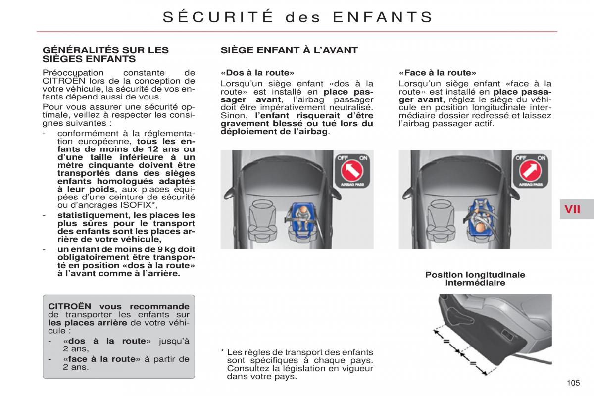 Citroen C5 II 2 manuel du proprietaire / page 107