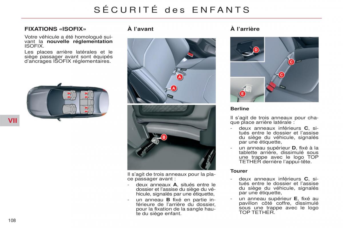 Citroen C5 II 2 manuel du proprietaire / page 110