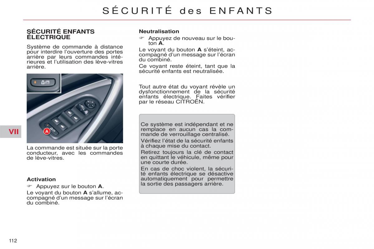 Citroen C5 II 2 manuel du proprietaire / page 114