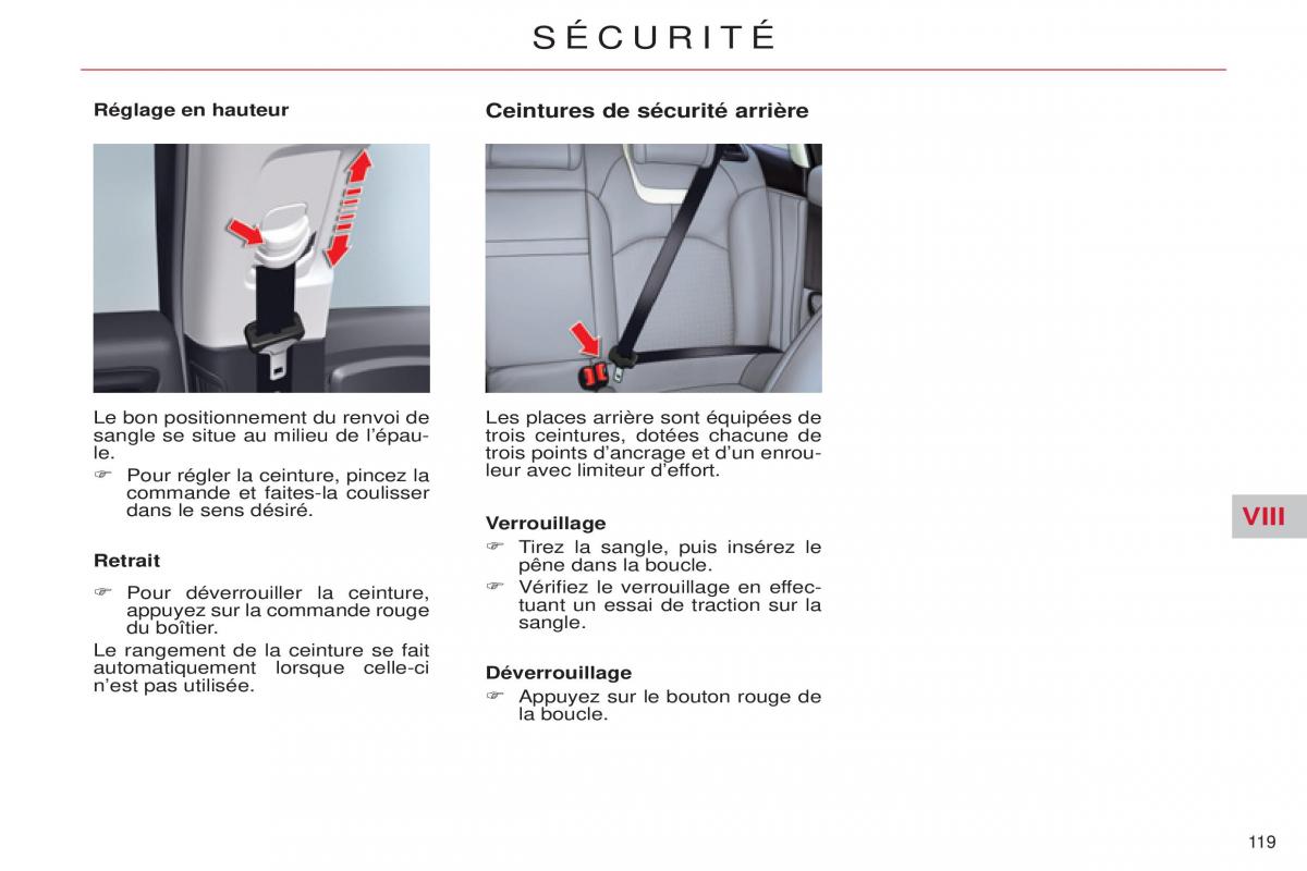 Citroen C5 II 2 manuel du proprietaire / page 121