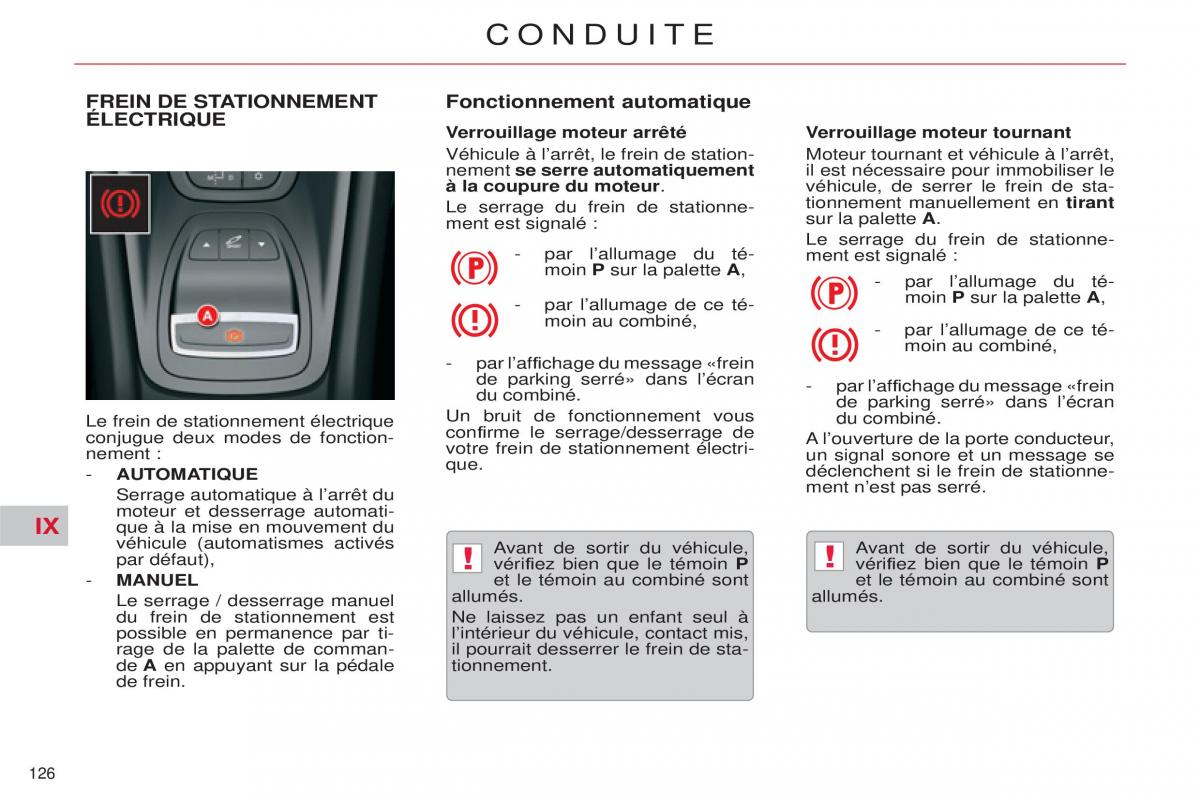 Citroen C5 II 2 manuel du proprietaire / page 128