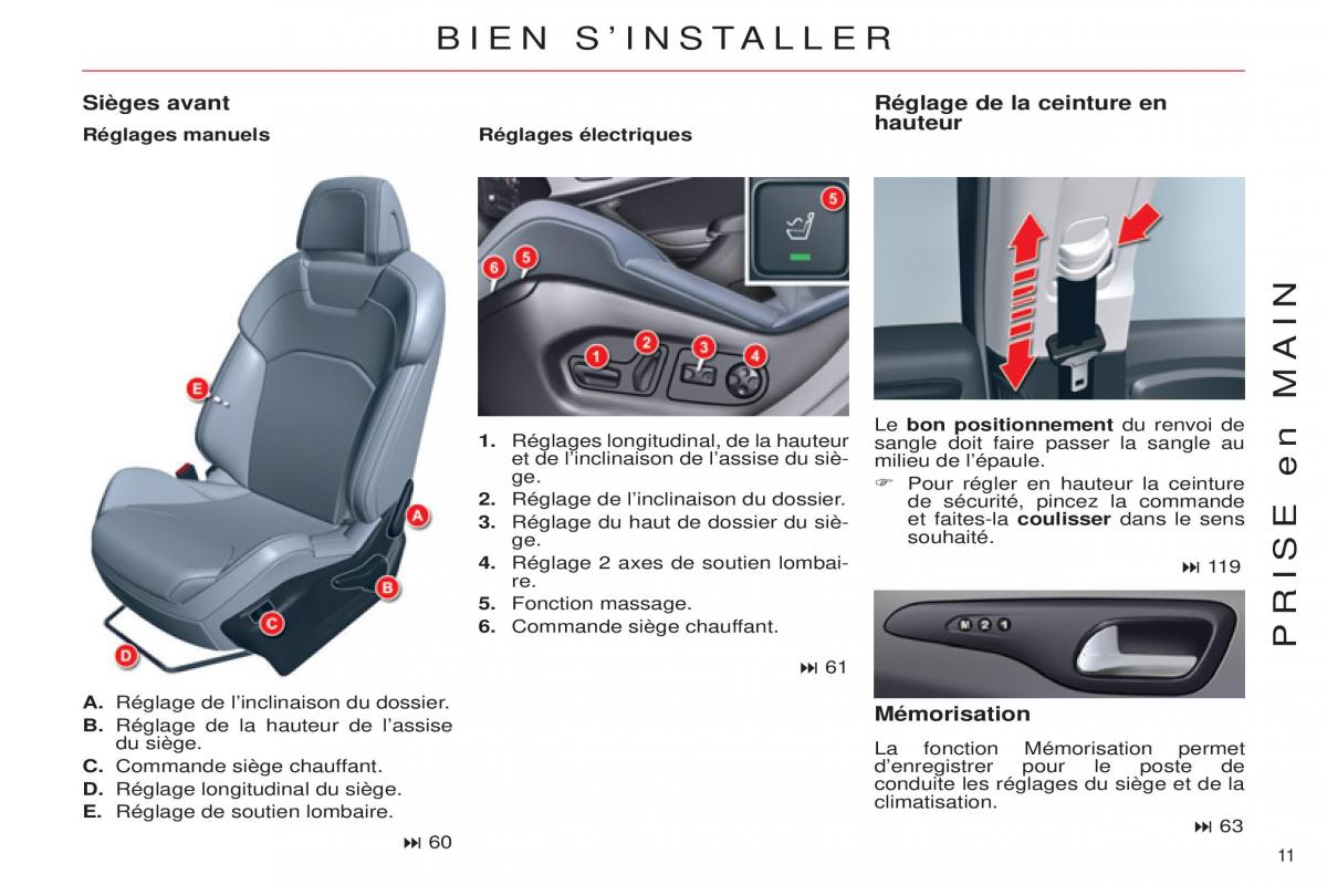 Citroen C5 II 2 manuel du proprietaire / page 13