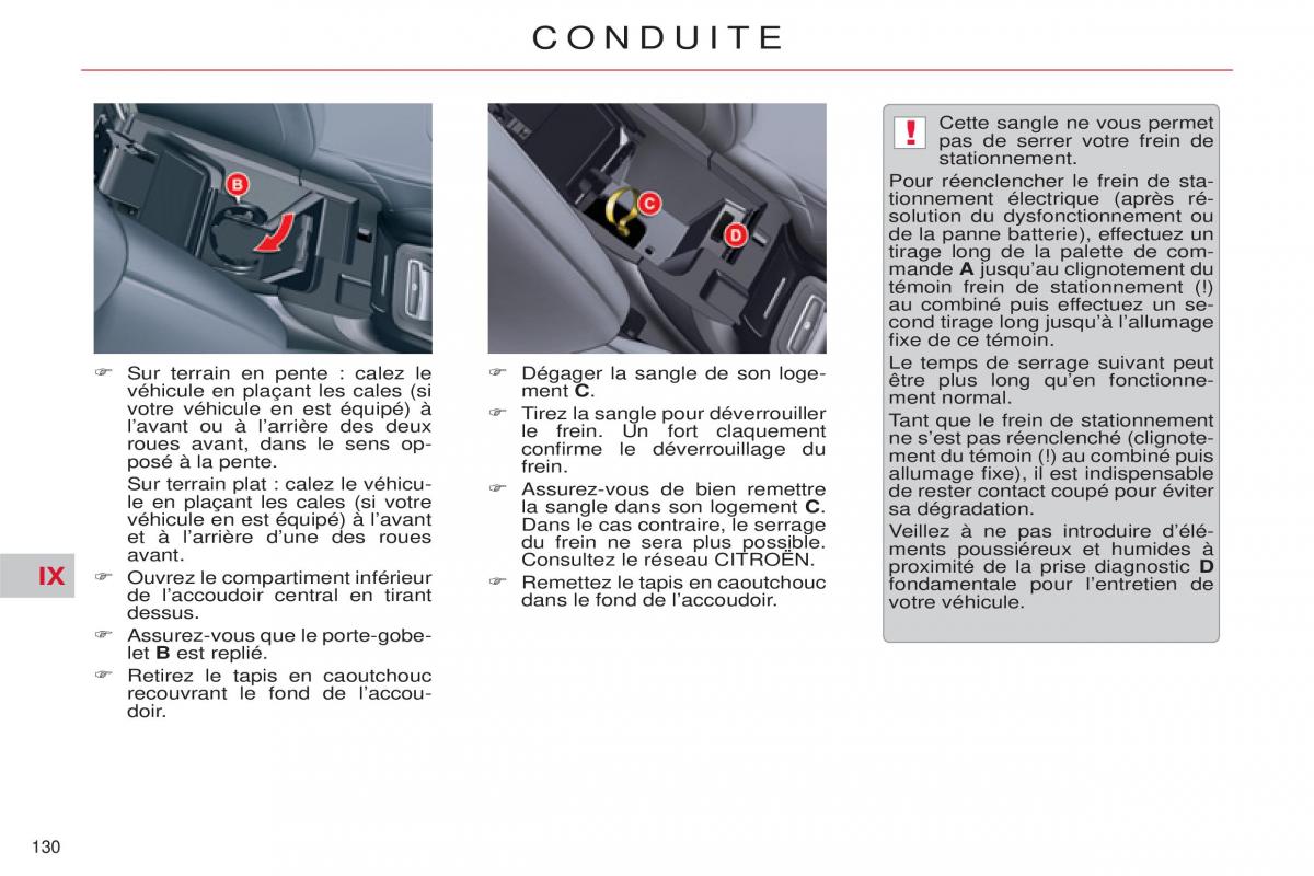 Citroen C5 II 2 manuel du proprietaire / page 132