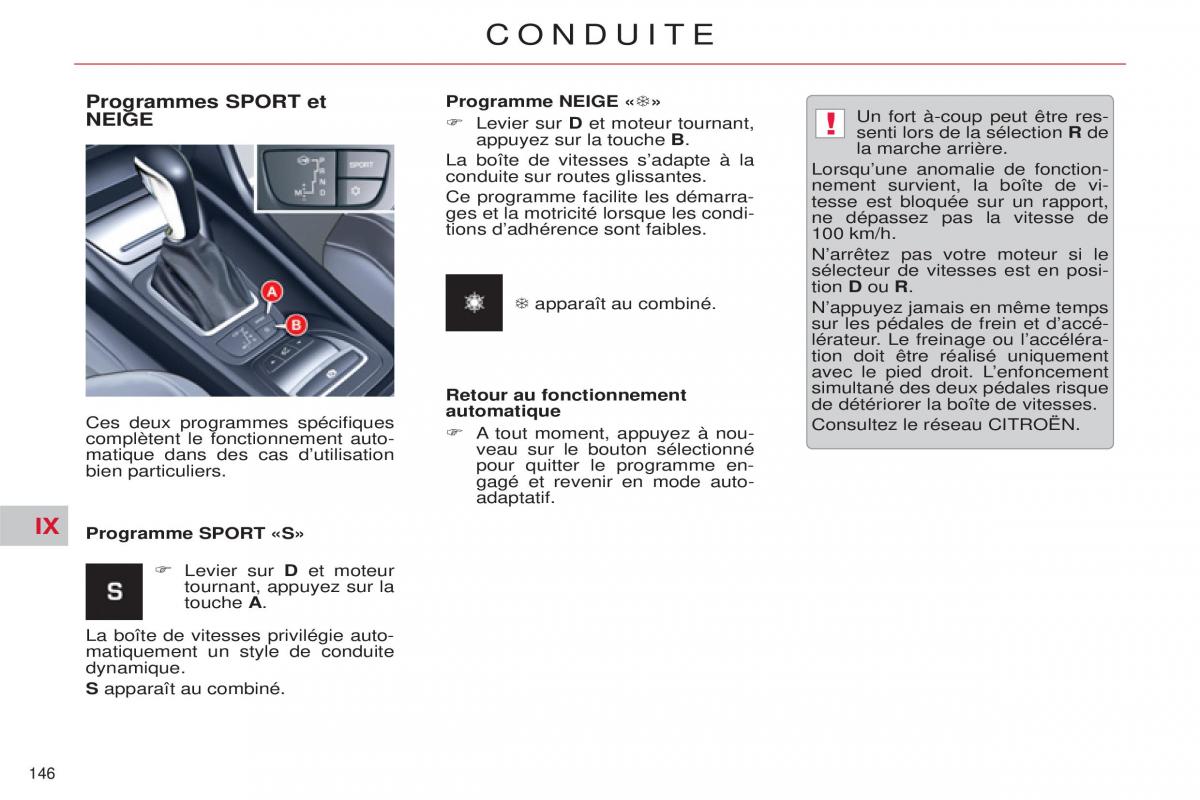 Citroen C5 II 2 manuel du proprietaire / page 148