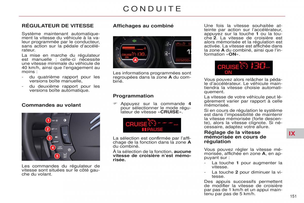 Citroen C5 II 2 manuel du proprietaire / page 153