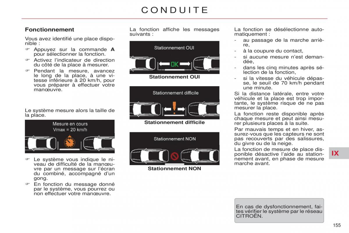 Citroen C5 II 2 manuel du proprietaire / page 157